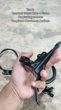 Ready Tektro Orion 4 Piston Brakeset Good Condition Smooth #breakset #tektro #orion #mtb