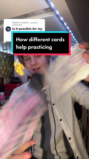 How Different Cards Help Practicing the Spring Shuffle