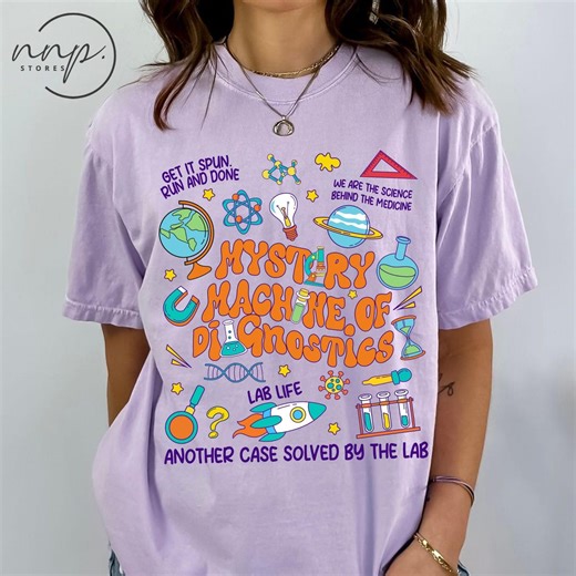 Comfort Colors® Lab Week 2026 T-shirt, Mystery Machine of Diagnostics Shirt, Lab Team Hoodie Lab Assistant, Phlebotomist Sweatshirt, Med Lab - Etsy Canada