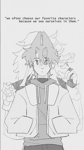 we often choose our favorite characters because we see ourselves in them | #sienna #arttrend