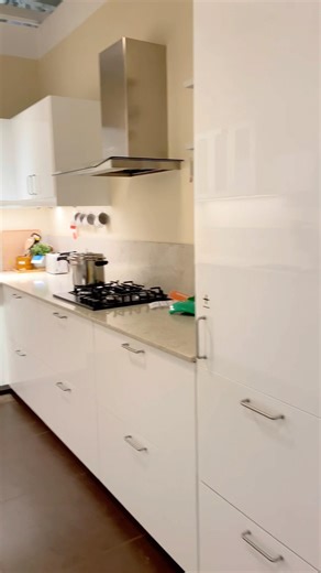 IKEA low budget white kitchen #ikeakitchen #kitcheninterior #kitchen #shorts