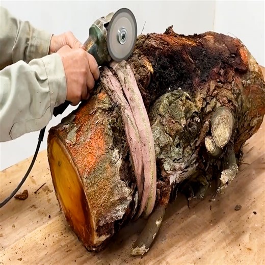 Design A Unique Coffee Table Crafted From A Gnarled And Unsightly 200 Year Old Tree Trunk | WT HD Woodworking