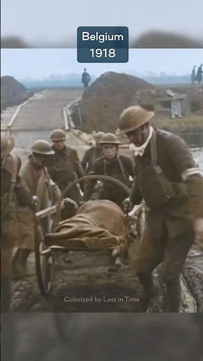 Belgium during WW1 in color