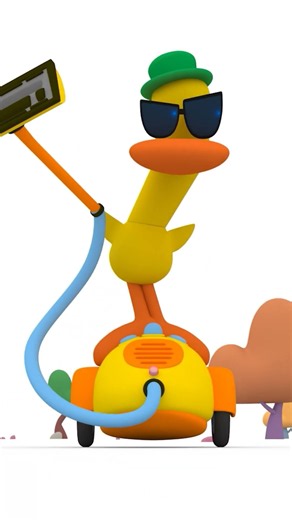 👻 Pato, the HERO! Can he catch all the GHOSTS? #pocoyocartoons #toddlers #kidsshows