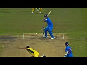 Ms Dhoni, 65 Vs Australia | Ms Dhoni Match Highlights | Ms Dhoni Match