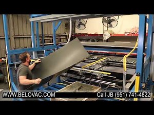 Fully Automated Vacuum forming Machine - PLC Interface Demonstration