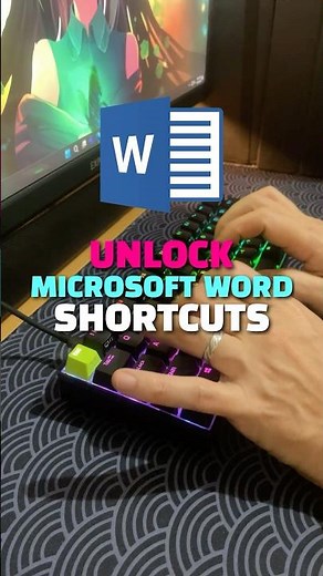 Unlock Microsoft Word Shortcut with this Trick #pcsettings #windows #tech