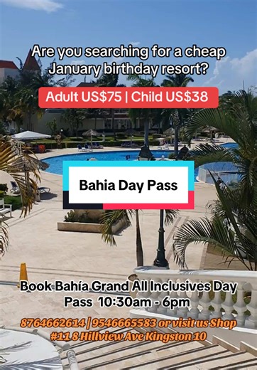 Affordable Birthday Celebration at Bahia Grand Resort