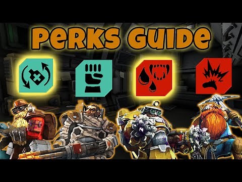 Perk Unlock and Use Guide | Deep Rock Galactic | How to Use Perks