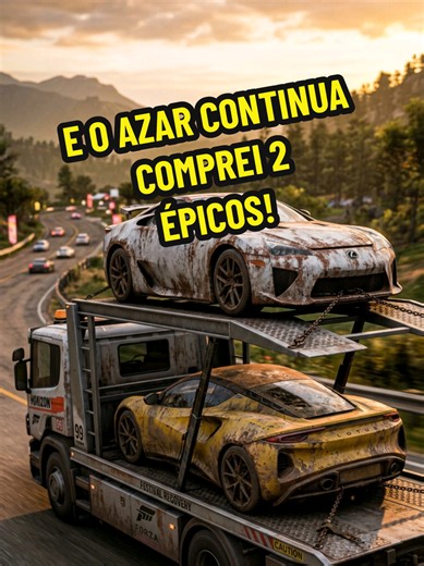 E O AZAR CONTINUA COMPREI 2 CARROS ÉPICOS!🤡 #fyp #fypシ #foryou #car #roblox