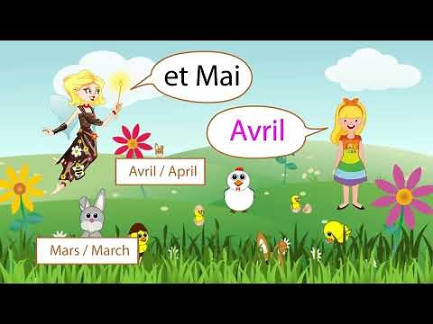 French Seasons and Months Song: Les saisons et mois en Français - Learning French for children