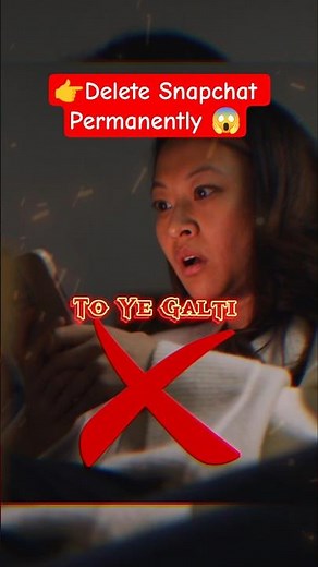 Snapchat Account Delete Kaise Kare | How To Delete Snapchat Account Permanently |