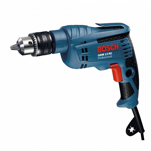 Bosch GBM13RE, Heavy Duty Hand Drill, 1/2", 600W, 2600rpm, 1.7kg