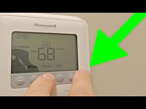 How to Factory Reset a Honeywell T6 thermostat?