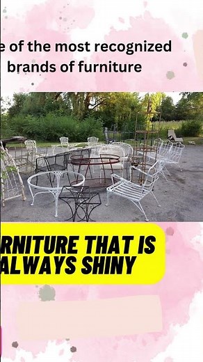 How to identify vintage Woodard patio furniture Step by Step Instruction