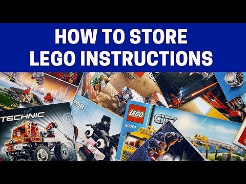 How to Store LEGO Instructions
