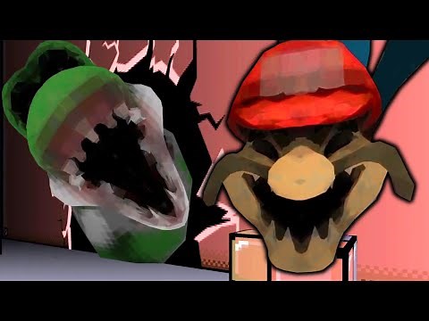THE SCARIEST 3D MARIO.EXE GAME EVER CREATED! - WELCOME LUIGI.EXE (NEW ENDING)