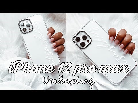 iPhone 12 Pro Max Unboxing, Silver 256gb + Accessories + Set up ✨