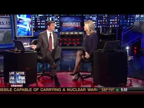Martha MacCallum sheer black stockings 4/25/12