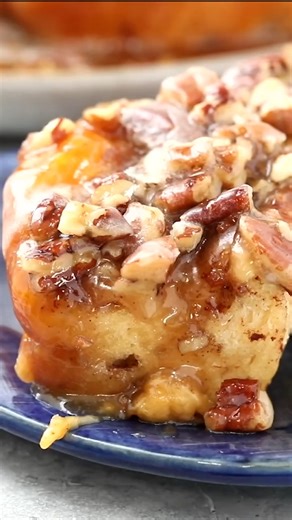❄STICKY BUNS AKA CHRISTMAS BREAKFAST!❄ ½ cup unsalted or salted butter 1 cup packed brown sugar ¼ cup corn syrup may substitute honey 1 ½ cups coarsely chopped pecans 2 cans cinnamon rolls 🎄https://www.crazyforcrust.com/easy-sticky-buns-5-ingredients/ | CrazyforCrust