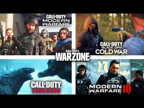 ALL Warzone Cutscenes (2020-2024) Modern Warfare 2019, Black Ops Cold War, Vanguard, MWII & MWIII