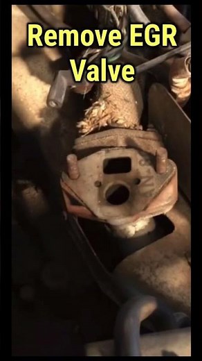 How To DELETE An EGR Valve. Full video on my YouTube channel. Please SUBSCRIBE