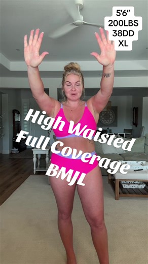 Heather High Waisted Full Coverage Bikini Review