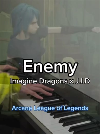 Imagine Dragons x J.I.D - Enemy Piano Cover