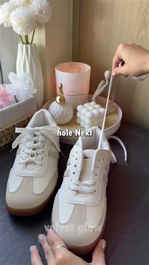 How to Lace Samba Sneakers 👟 Sneakerhead Lacing Trick