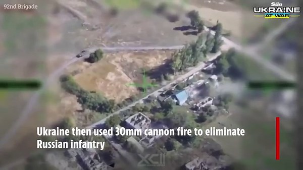 Ukrainian drones OBLITERATE secret Russian military base