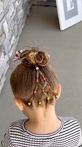 148K views · 1.1K reactions | Styles like this that have a fun pop in the back are so great! We made this one look like candy corn and it’s perfect for fall. #easytoddlerhairstyles #fallhairinspo #candycorn #halloween2025 #girlshairstyles #hairforgirls #girlshair #fblifestyle | Easy Toddler Hairstyles | Facebook