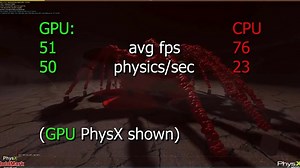 PhysX in 2018: GPU vs CPU