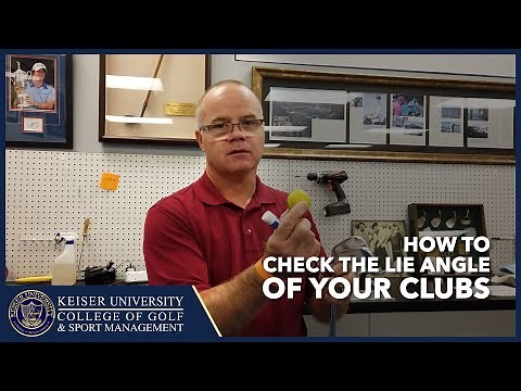 How To Check The Lie Angle of Your Clubs