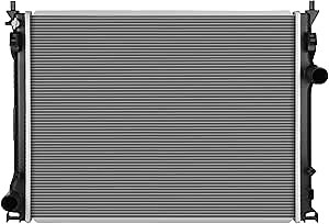SCITOO Full Aluminum Radiator Replacement for 2009 2010 for Dodge Charger Sedan 6.1L 13157 Plastic Radiator