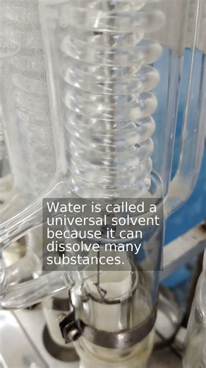 Why is water considered a universal solvent?
