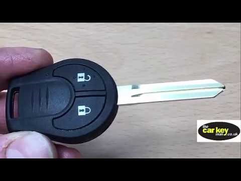 Key Battery Nissan Micra Juke Remote key HOW TO change