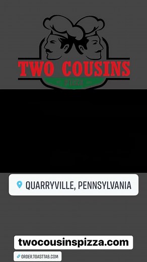 Two Cousins Pizza-Quarryville on Reels | Facebook