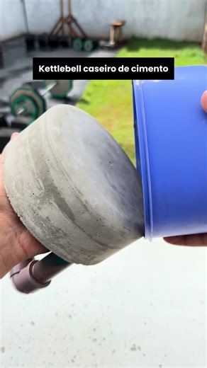 Peso de academia de cimento #academia #academiaemcasa #treinoemcasa #pesosdecimento #pesoscaseiros