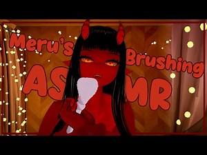 ☁️ Meru: Soft Face Brushing On A Rainy Night ☁️ [VR ASMR] [Mini]