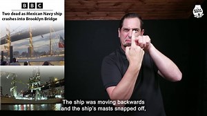 41K views · 670 reactions | Two dead as Mexican Navy ship crashes into Brooklyn Bridge ***This is one of the news topics we covered in the May 19, 2025 Top Stories video on our website/app. Subscribe for more Top Stories and our Deaf News coverage! $3.99 a month / $39.99 a year. Visit our website - https://members.dailymoth.com Download the mobile app on: Apple Store - https://tinyurl.com/yffh5h6k Google Play - https://tinyurl.com/yc5d4pf2 | The Daily Moth | Facebook