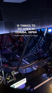 Underrated district in Tokyo that everyone should check out and include sa itinerary nila! A must visit area when in Japan ang Odaiba! #justgotfed #tokyo #japan #mustvisit #teamlab #immersiveforttokyo #joypolis #madametussaud #legoland | Just Got Fed