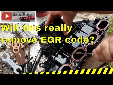 Fix EGR code P0401 How to clean Prius Intake