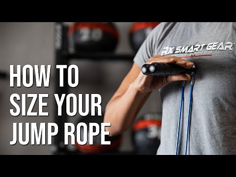 HOW TO SIZE YOUR JUMP ROPE | Rx Smart Gear