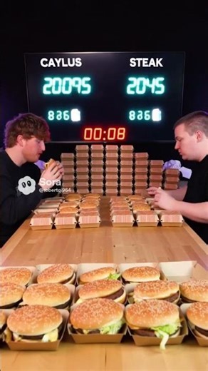1 million Big Mac eating contest #steakwad