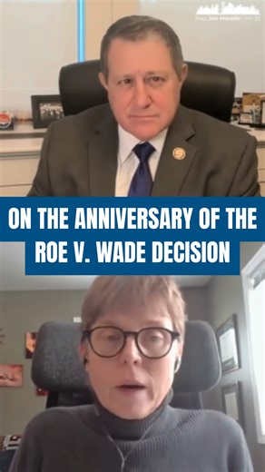 Today marks the 53rd anniversary of the historic Roe v. Wade decision—and over three years since the Supreme Court stripped it away. I sat down with Planned Parenthood of Central and Western New York CEO Michelle Casey to talk about what that means for our country. See our full conversation: https://youtu.be/ApS395Qx3Sw | Congressman Joe Morelle