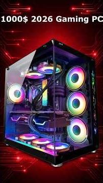 Best $1000 PC Build for Gaming in 2026 🖥️