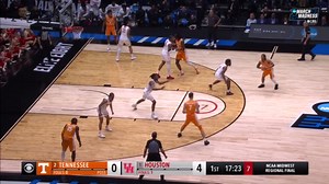 Houston vs. Tennessee - Elite Eight NCAA tournament extended highlights
