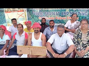 Chimbel hunger strike against Unity Mall project enters second day.