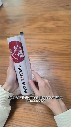 Boost Your Food Business with the Trending Push Pop Sushi Tube. #holidaypac #factory #pushpopsushi