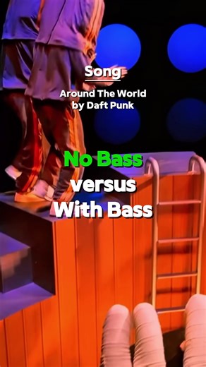 The bassline IS the song… Around the World by Daft Punk is reason #1 of why bass changes everything. What other songs does the bass make or break? #daftpunk #thomasbangalter #guymanueldehomemchristo